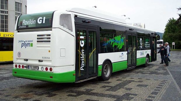 Autobus na CNG  (ilustrační foto)