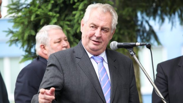 Prezident Miloš Zeman