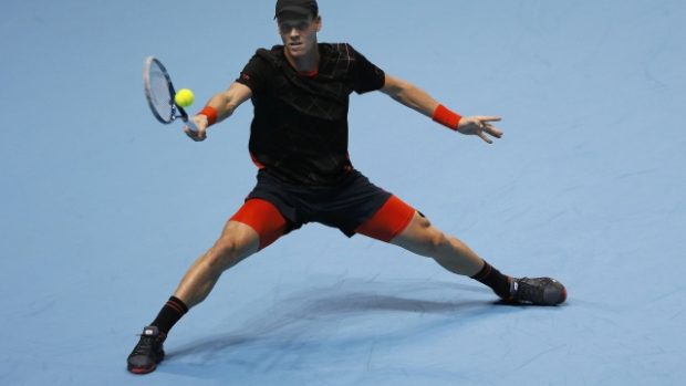 Tomáš Berdych prohrál v úvodním utkání na Turnaji mistrů se Stanem Wawrinkou ze Švýcarska