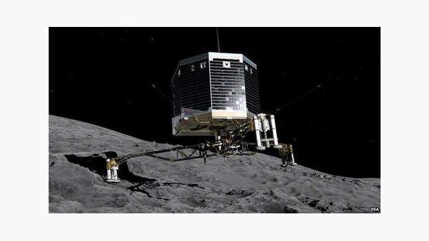 Vesmírný modul Philae úspěšně přistál na kometě vzdálené 510 milionů kilometrů