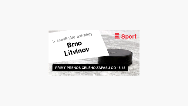 3. semifinále extraligy: Brno - Litvínov