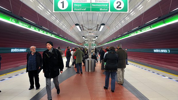 Nově otevřené stanice metra, Bořislavka