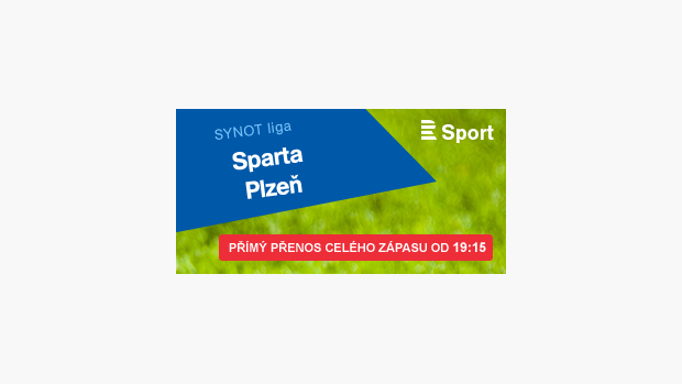 Fotbalová liga: Sparta - Plzeň