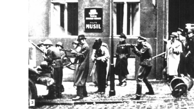 Pražské povstání – z bojů poblíž rozhlasu