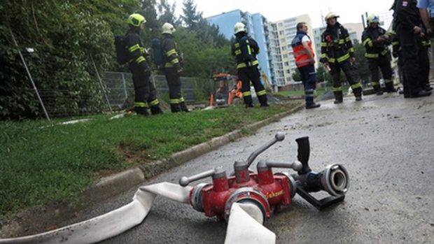 V Arménské ulici v Brně-Bohunicích unikal ráno 4. září zemní plyn