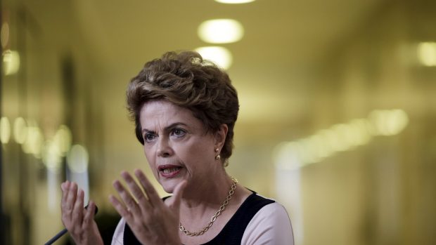 Brazilská prezidentka Dilma Rousseffová