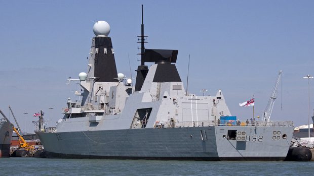 Britský torpédoborec třídy Daring, jednotka HMS Daring D32