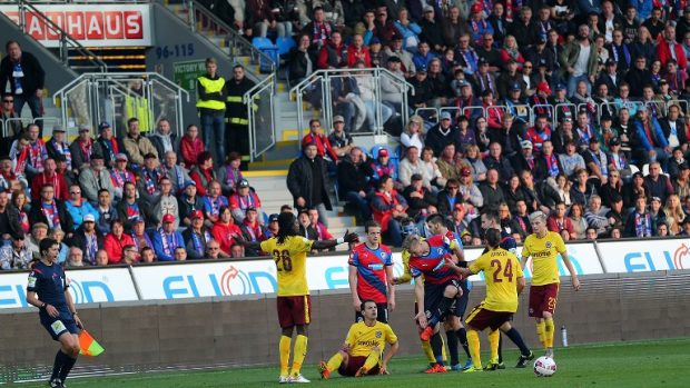 V utkání 12. kola porazila Viktoria Plzeň pražskou Spartu 2:1