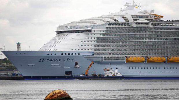 Největší výletní loď světa Harmony of the Seas