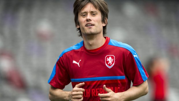 Tomáš Rosický, kapitán fotbalové reprezentace