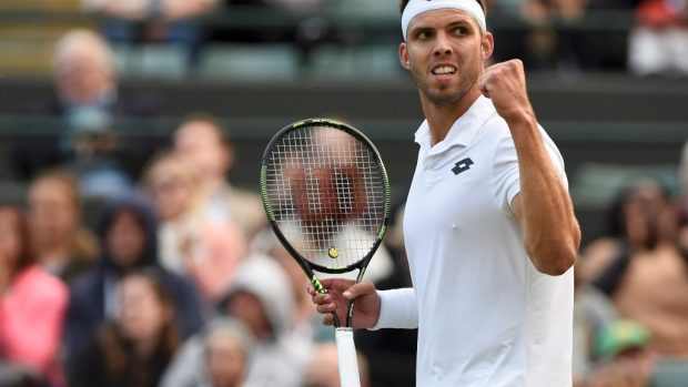 Tenista Jiří Veselý postoupil do 3. kola Wimbledonu