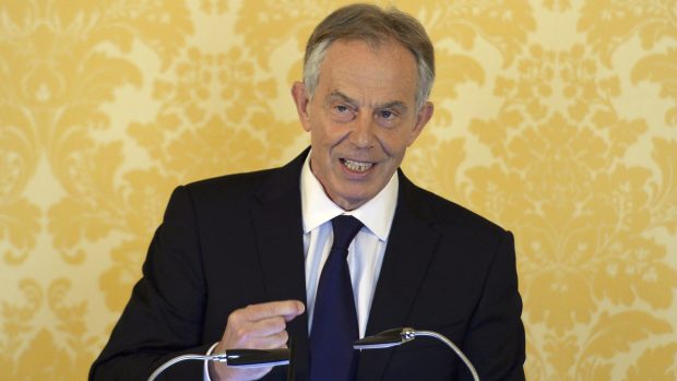 Bývalý britský premiér Tony Blair