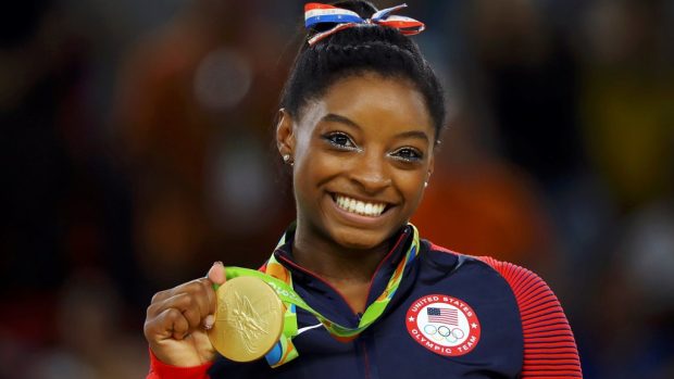 Americká gymnastka Simone Bilesová