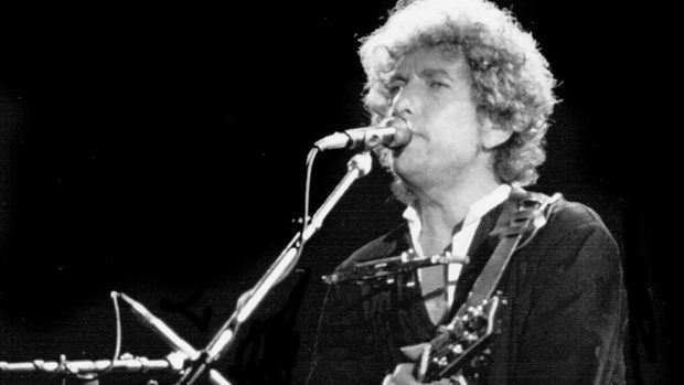 Bob Dylan (Barcelona 1984, fot.: F. Antolín Hernandez)