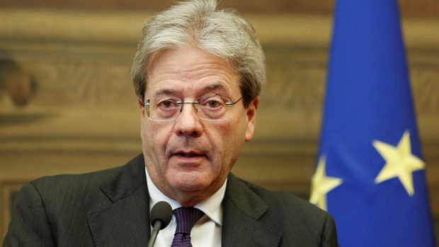 Nastupující italský premiér Paolo Gentiloni