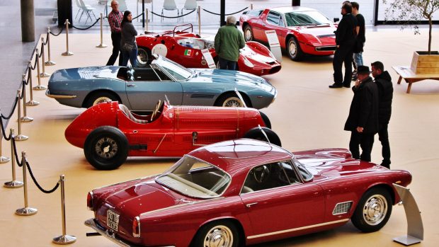 Maserati na výstavě Retro Classics ve Stuttgartu