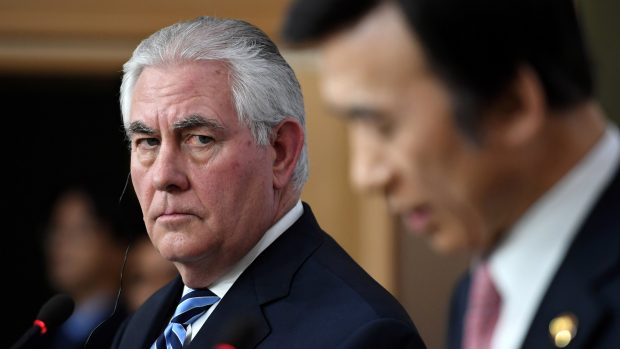 Americký ministr zahraničí Rex Tillerson