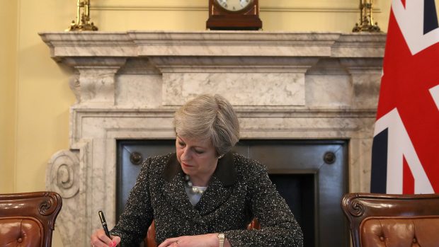 Britská premiérka Theresa Mayová.