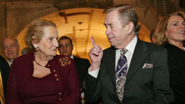 Madeleine Albrightová Václav Havel (rok 2007)