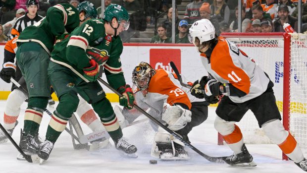 Philadelphia Flyers proti Minnesota Wild