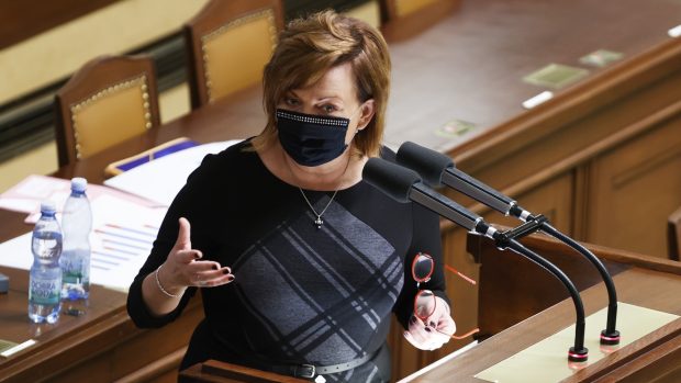 Ministryně financí Alena Schillerová