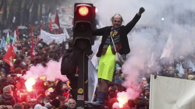 Protesty proti chystané důchodové reformě