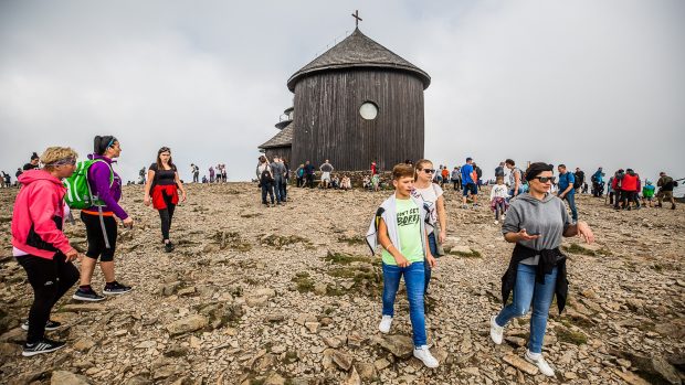 Vrchol Sněžky