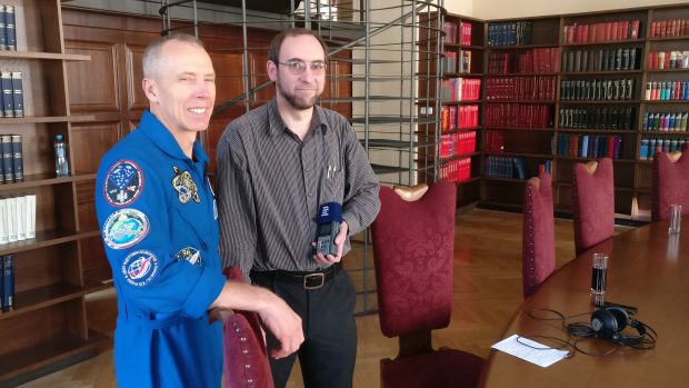 Astronaut Andrew Feustel v rozhovoru pro Český rozhlas