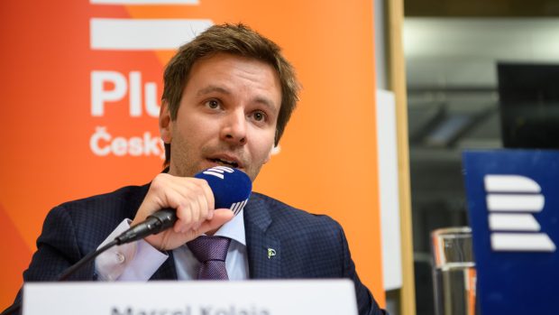 Marcel Kolaja, Česká pirátská strana, při debatě Českého rozhlasu před volbami do Evropského parlamentu v květnu 2019.