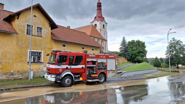 Blížejov opět zasáhla blesková povodeň