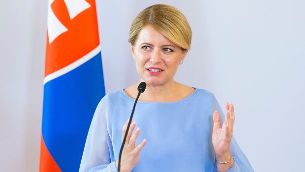 Slovenská prezidentka Zuzana Čaputová