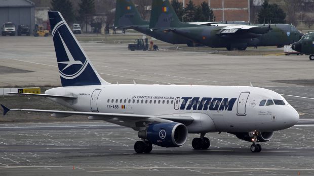 Letoun rumunské společnosti Tarom.