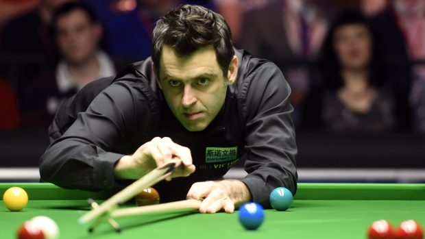 Ronnie O&#039;Sullivan na turnaji v Cardiffu v roce 2016.