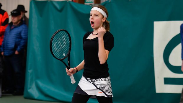 Talentovaná tenistka Linda Fruhvirtová