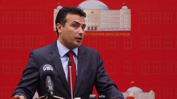 Lídr sociálních demokratů Zoran Zaev