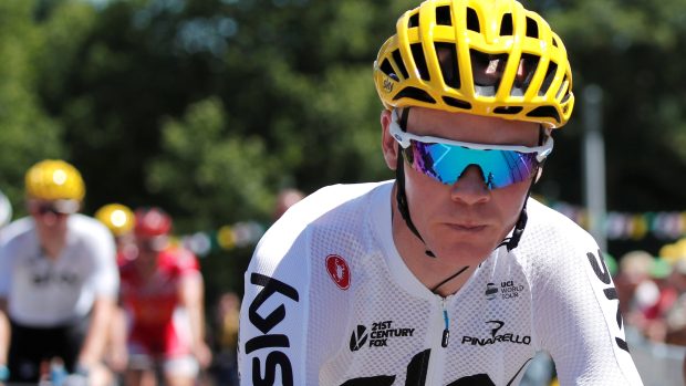 Britský cyklista Chris Froome