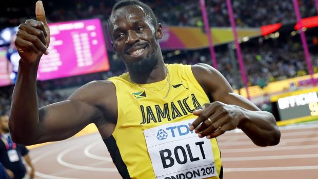 Jamajský sprinter Usain Bolt děkoval fanouškům.