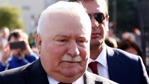 Polský exprezident a nositel Nobelovy ceny míru Lech Wałęsa v červenci 2017