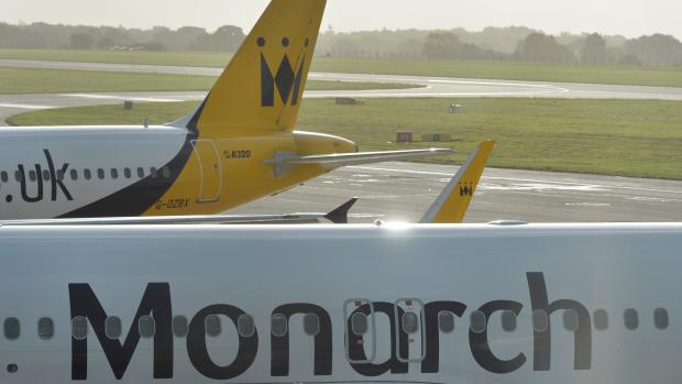 Monarch Airlines jsou pátou největší leteckou společností ve Velké Británii a největšími aerolinkami, které v zemi vstoupily do konkurzu.