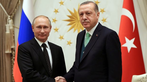 Putin a Erdogan se shodli na tom, že Trumpovo rozhodnutí uznat Jeruzalém za metropoli Izraele destabilizuje situaci na Blízkém východě