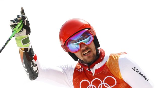 Marcel Hirscher v Pchjongčchangu triumfoval i v obřím slalomu