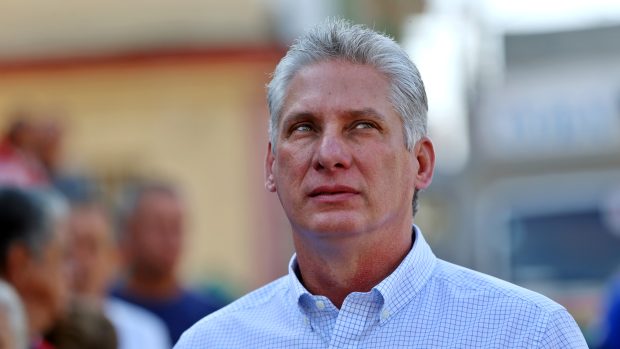 První viceprezident Kuby Miguel Díaz-Canel, který je favoritem prezidentské volby