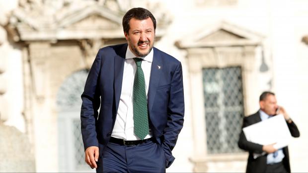 Italský ministr vnitra Matteo Salvini