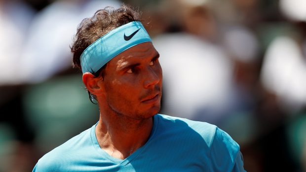 Španělský tenista Rafael Nadal na French Open.