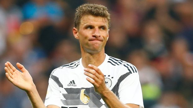 Německý útočník Thomas Müller.