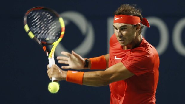 Španělský tenista Rafael Nadal na turnaji v Torontu