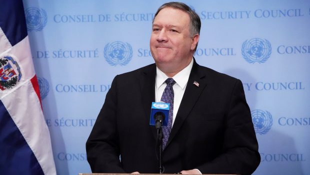 Americký ministr zahraničí Mike Pompeo