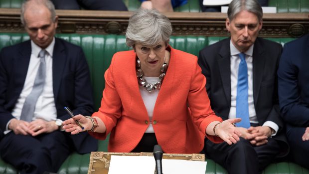 Předsedkyně britské vlády Theresa Mayová