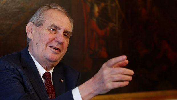 Miloš Zeman při návštěvě Rakouska