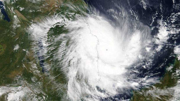 Cyklón Kenneth v noci na čtvrtek udeřil na Komorských ostrovech